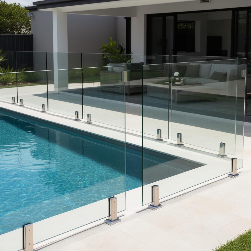 Clôture en verre installée par Clôture 819 à Gatineau et en Outaouais